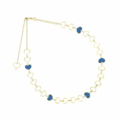 Maman Et Sophie - Girocollo Chocker - Smalto Blu