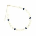 Maman Et Sophie - Girocollo Chocker - Smalto Blu