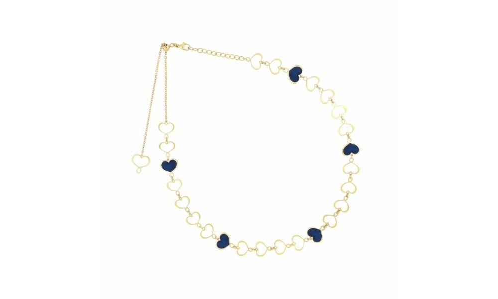 Maman Et Sophie - Girocollo Chocker - Smalto Blu