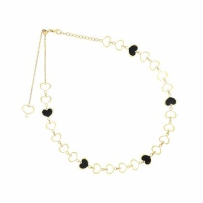 Maman Et Sophie - Girocollo Chocker - Smalto Nero