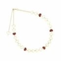 Maman Et Sophie - Girocollo Chocker - Smalto Bordeaux