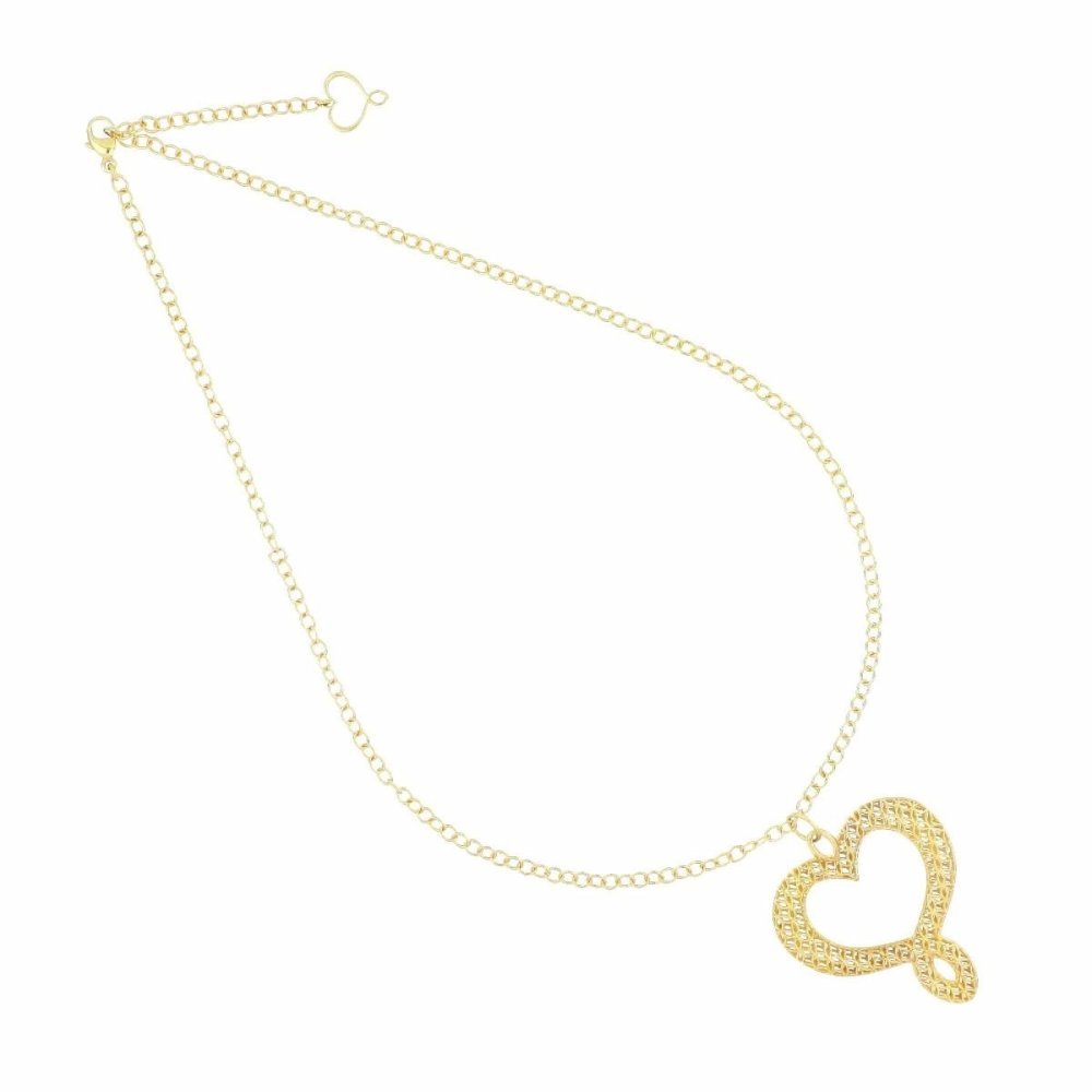 Maman Et Sophie - Girocollo Cuore - Argento 925 - Oro Maman Et Sophie - Girocollo Cuore - Argento 925 - Oro