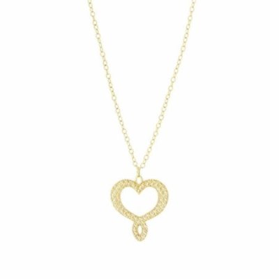 Maman Et Sophie - Pendente Cuore - Argento 925 - Oro