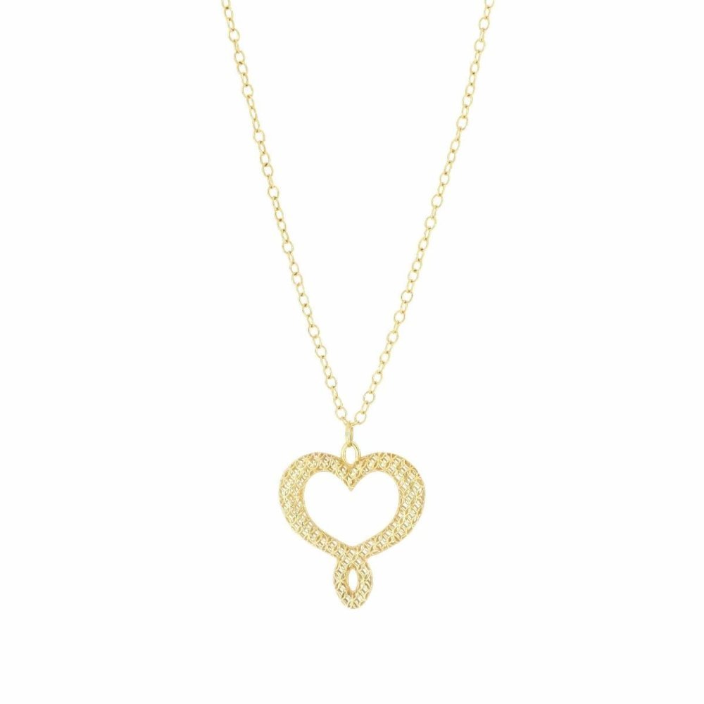Maman Et Sophie - Pendente Cuore - Argento 925 - Oro
