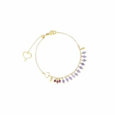 Maman Et Sophie - Bracciale Frange - Tanzanite - Granato