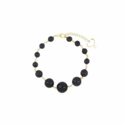 Maman Et Sophie - Bracciale Onda Bold - Argento - Agata