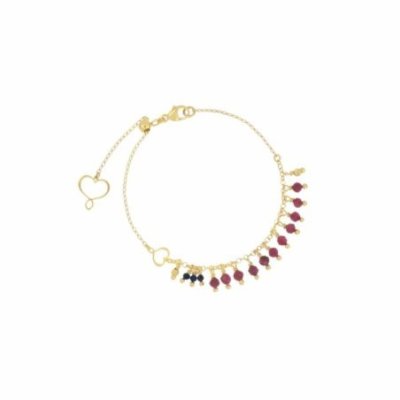 Maman Et Sophie - Bracciale Frange - Rubino - Zaffiro