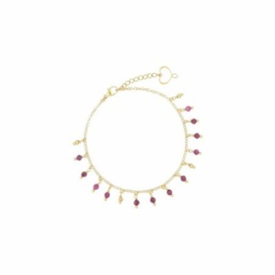 Maman Et Sophie - Bracciale Frange - Rubino