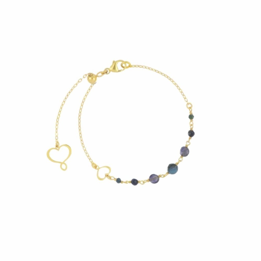 Maman Et Sophie - Bracciale Onda Blu - Argento 925 - Zaffiro