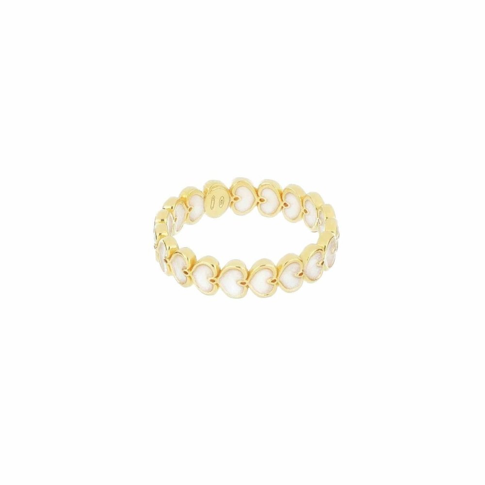 Maman Et Sophie - Anello You Smalto Perlato - Argento