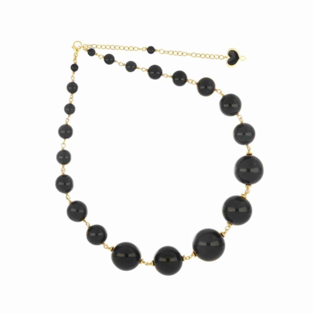 Maman Et Sophie - Girocollo Onda Bold - Argento - Agata