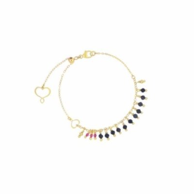 Maman Et Sophie - Bracciale Frange - Zaffiro - Rubellite