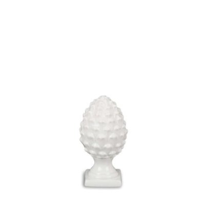Henriette - Pigna Porcellana - Bianco - H.15 Cm