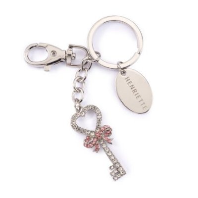 Henriette - Portachiave Key - Metallo Dorato - Multicolor
