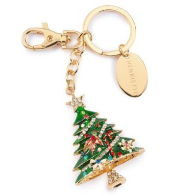 Henriette - Portachiave X’Mas Tree - Metallo Dorato