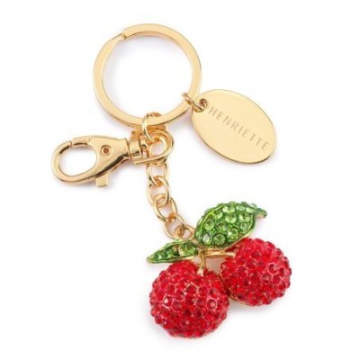 Henriette - Portachiave Cherry - Metallo - Multicolor