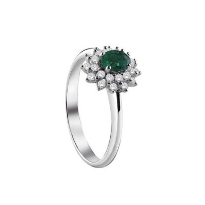Salvini - Anello Celine - Oro Bianco - Diamante