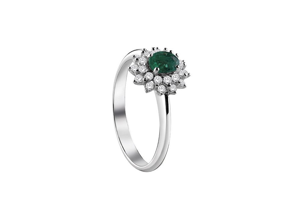 Salvini - Anello Celine - Oro Bianco - Diamante