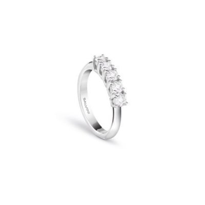 Salvini - Veretta Oro Bianco - Diamante Rotondo