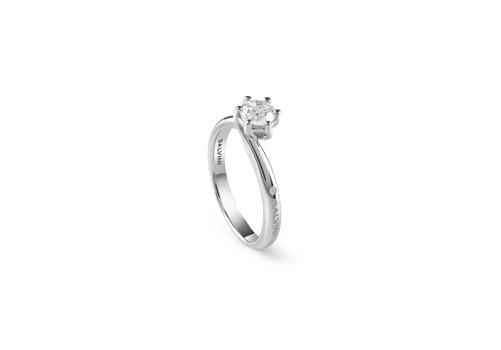 Salvini - Anello Lavinia - Oro Bianco - Diamante
