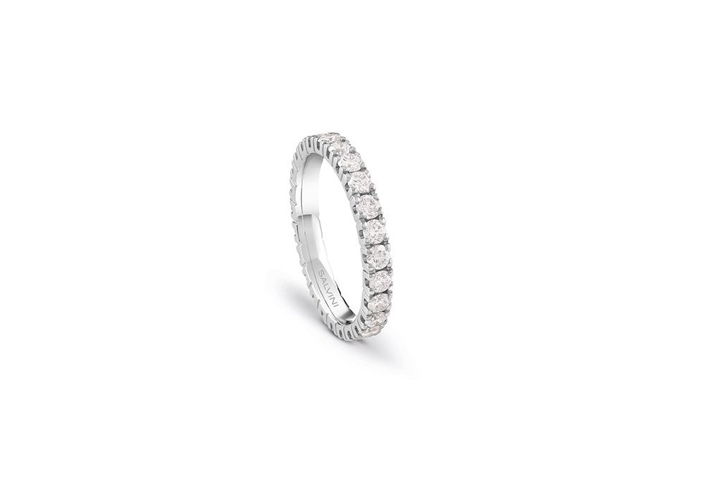 Salvini - Veretta Classico - Oro Bianco - Diamante