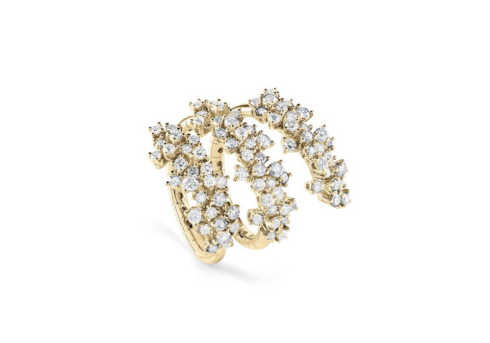 Damiani - Anello Mimosa Flexi - Oro Giallo - Diamante