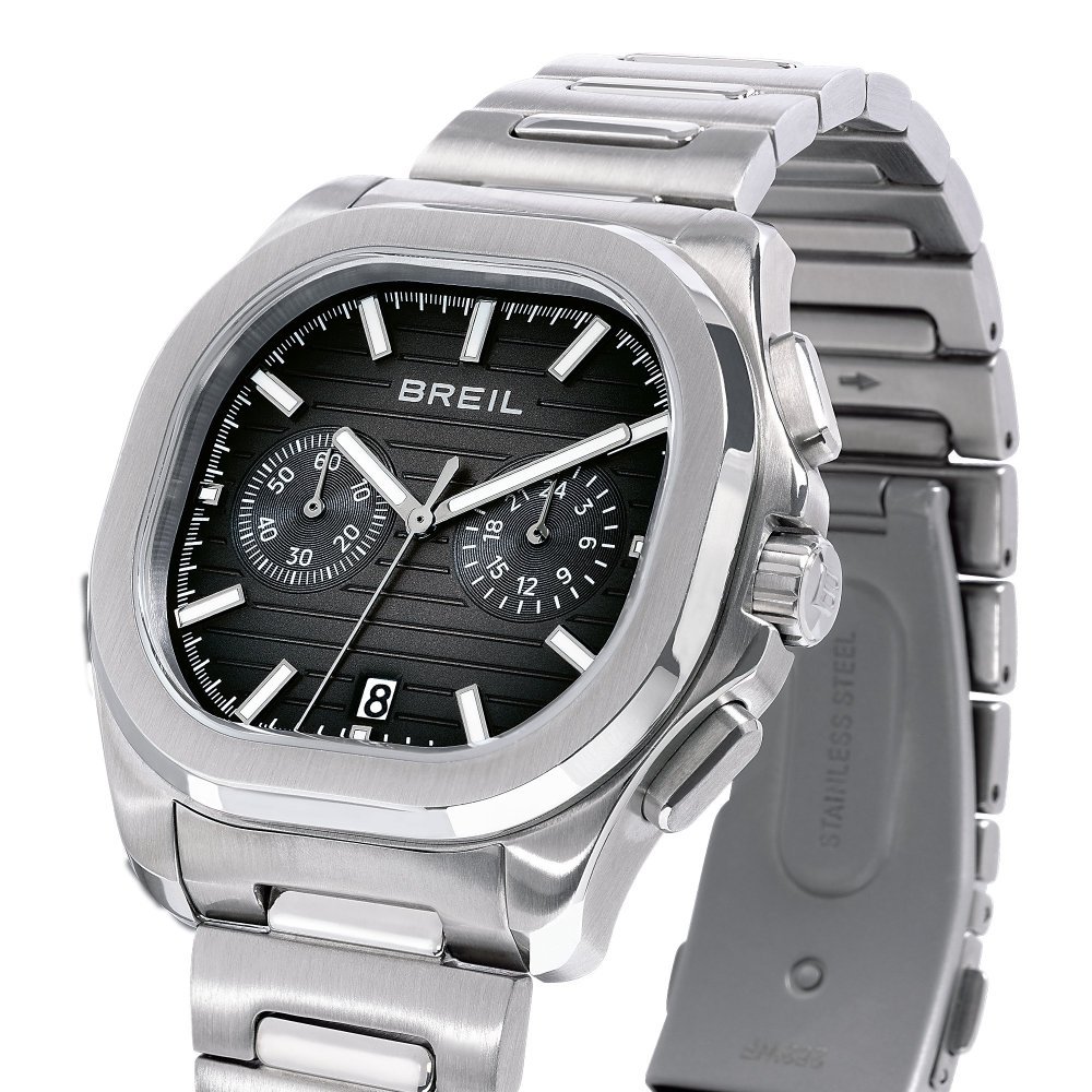 Breil - Chrono Retrofuture - Acciaio - Nero