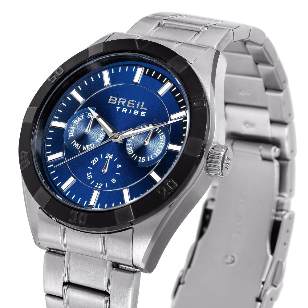 Breil Tribe - Rush Multifunzione - Sportivo - Acciaio