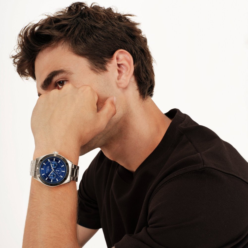 Breil Tribe - Rush Multifunzione - Sportivo - Acciaio