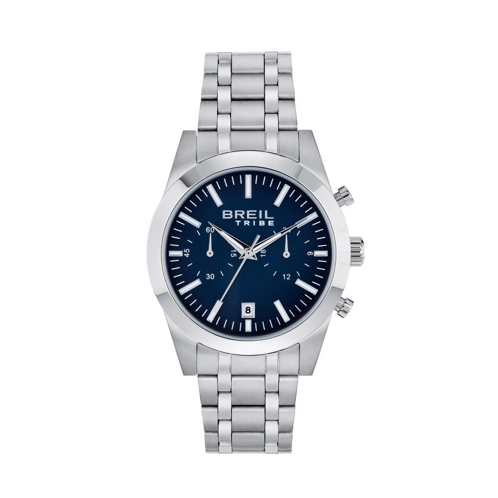 Breil Tribe - Chrono Gent - Acciaio - Blu