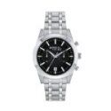 Breil Tribe - Chrono Gent 40 Mm - Acciaio - Nero