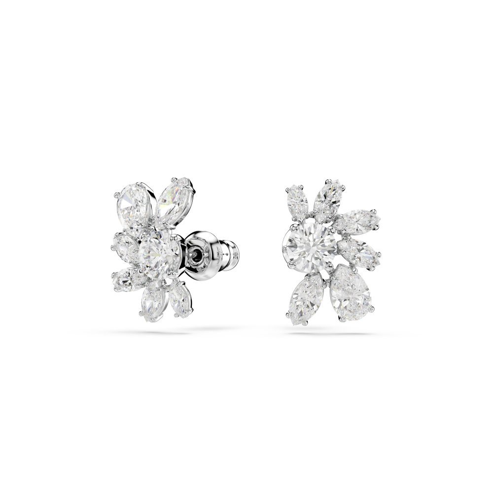 Swarovski - Orecchini A Lobo Mesmera - Placcatura Rodio