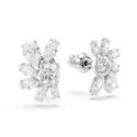 Swarovski - Orecchini A Lobo Mesmera - Placcatura Rodio