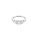 Swarovski - Anello Stilla Attract - Eleganza - Bianco