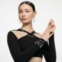 Swarovski - Orecchini Millenia - Cristalli - Rodio