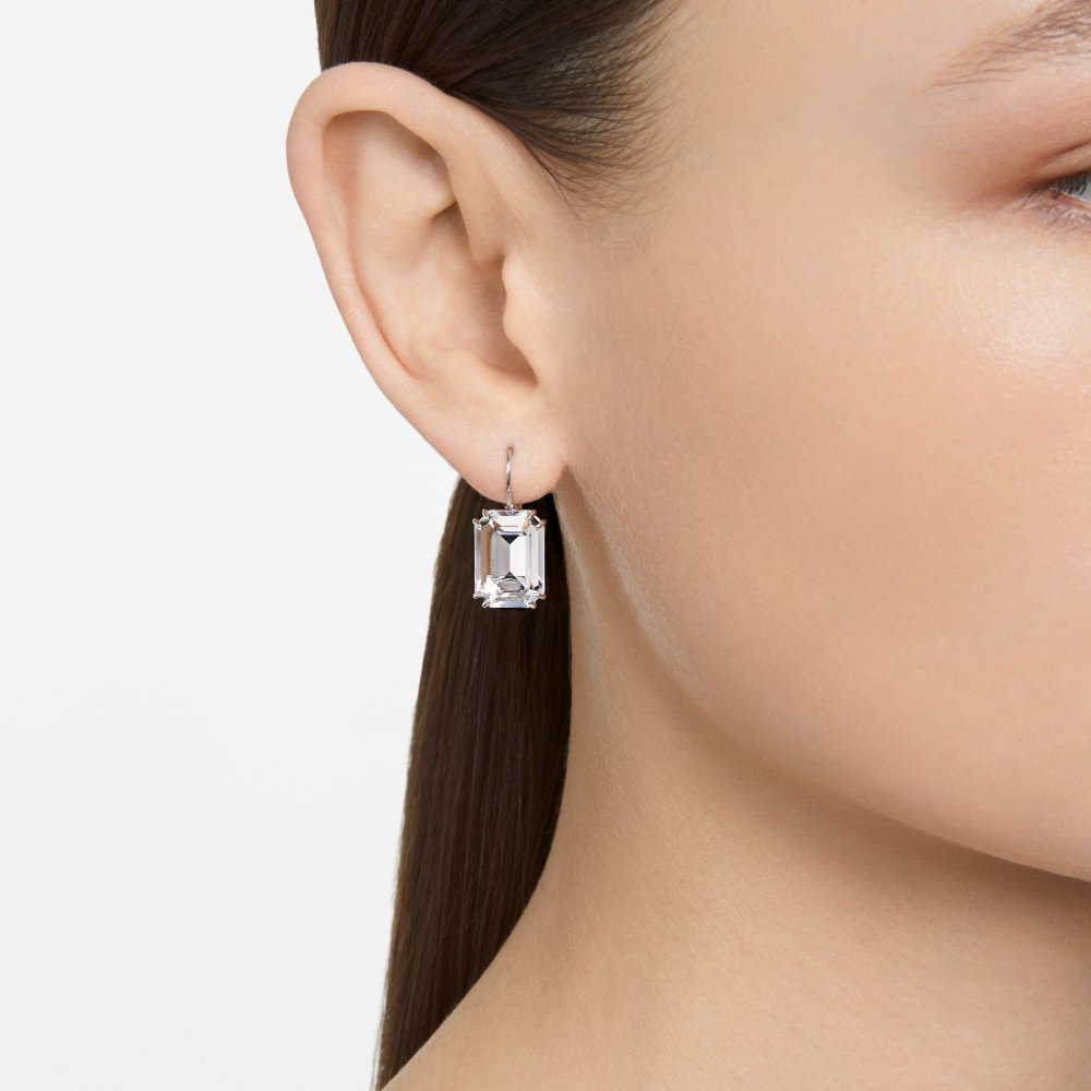 Swarovski - Orecchini Millenia - Cristalli - Rodio
