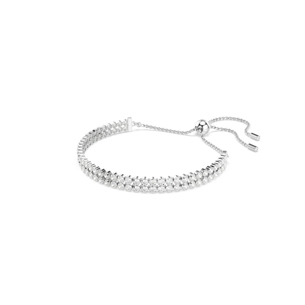 Swarovski - Bracciale Tennis Matrix - Bianco - Cristalli