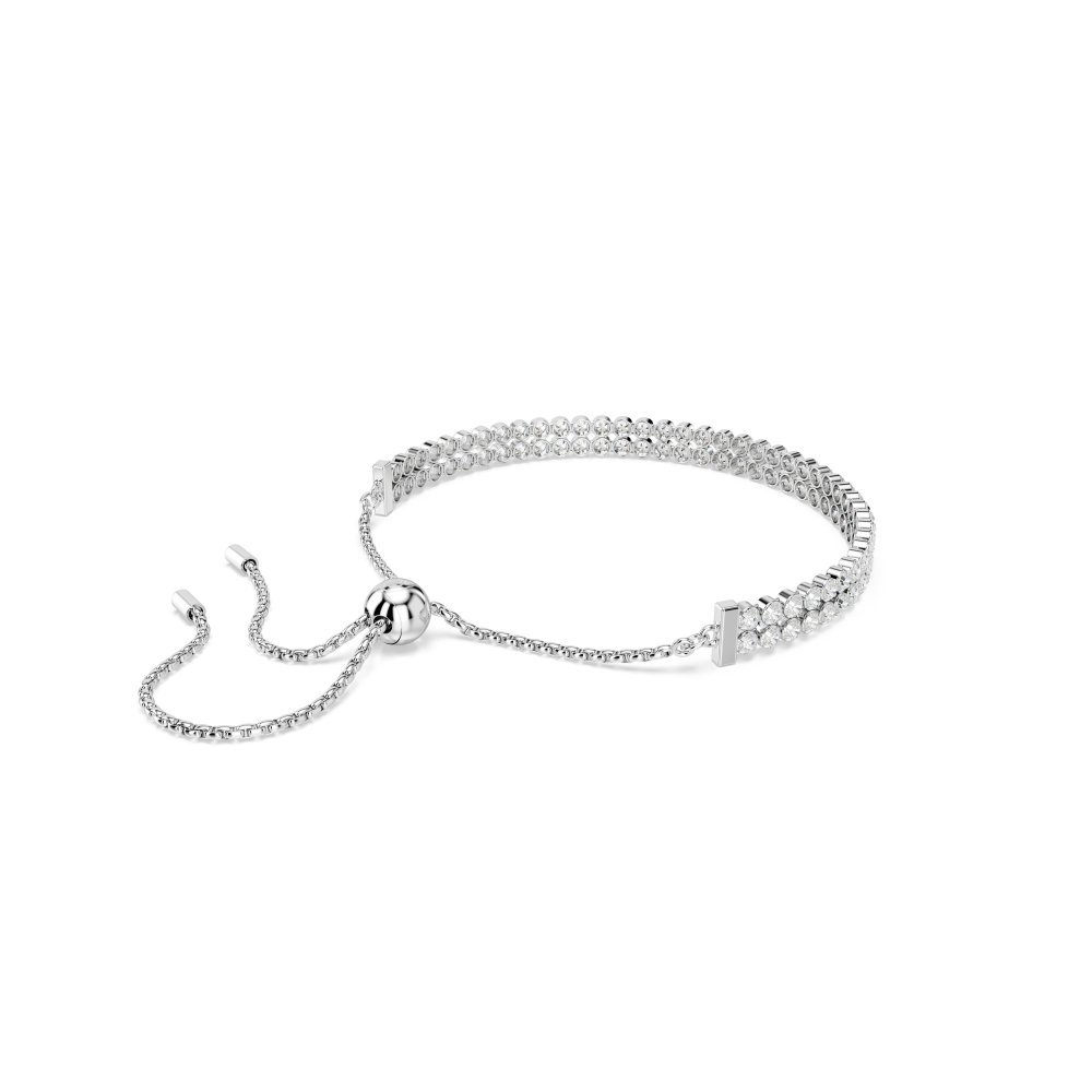 Swarovski - Bracciale Tennis Matrix - Bianco - Cristalli