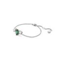 Swarovski - Braccialetto Mesmera - Verde - Placcato Rodio