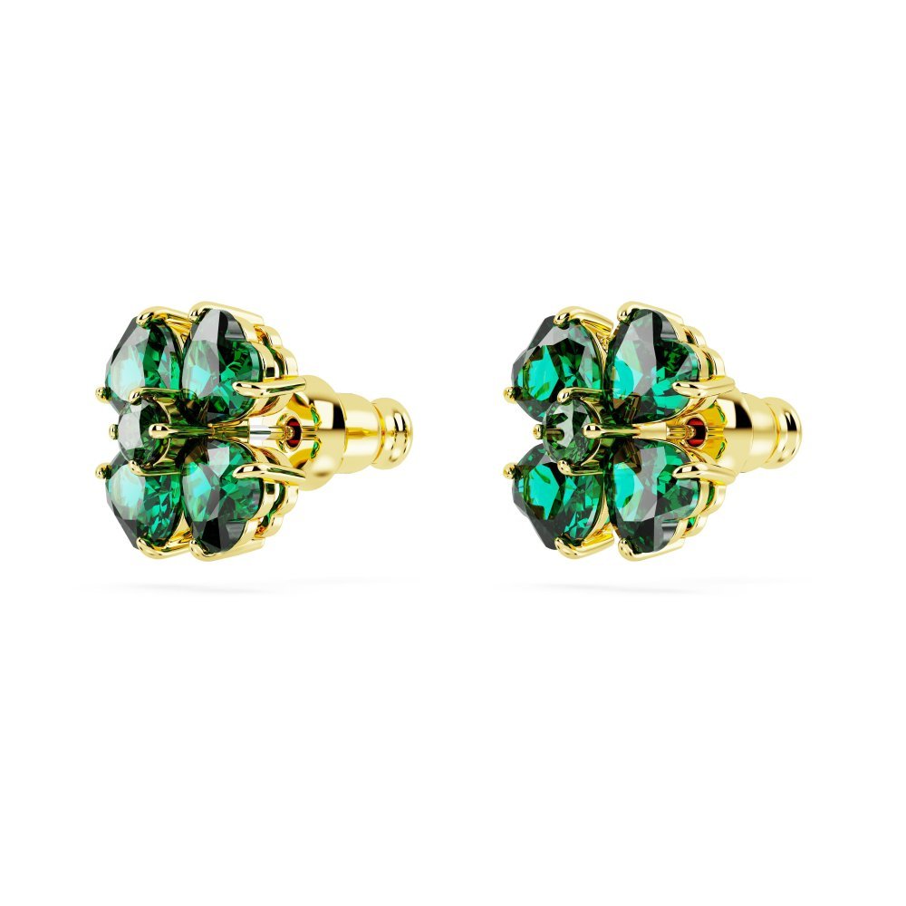 Swarovski - Orecchini A Lobo Idyllia - Cristalli - Verde
