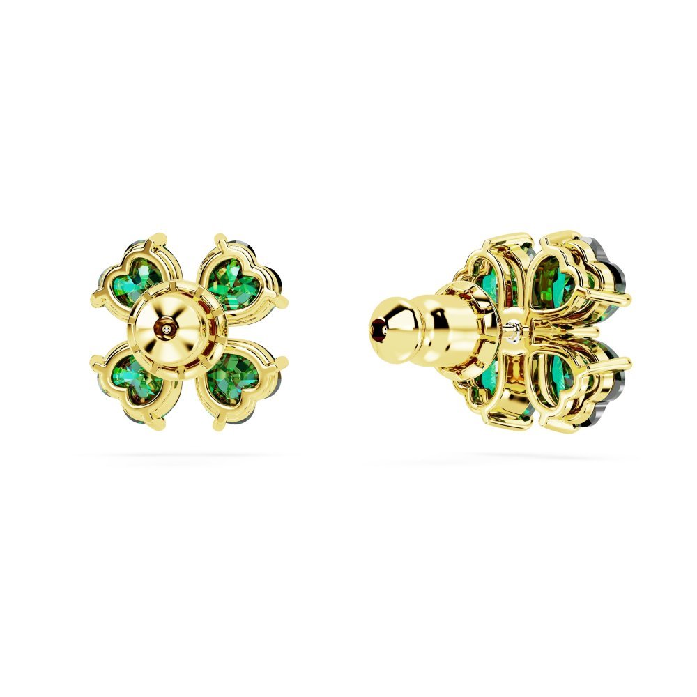 Swarovski - Orecchini A Lobo Idyllia - Cristalli - Verde