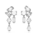 Swarovski - Orecchini Mesmera - Placcato Rodio - Bianco