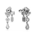 Swarovski - Orecchini Mesmera - Placcato Rodio - Bianco
