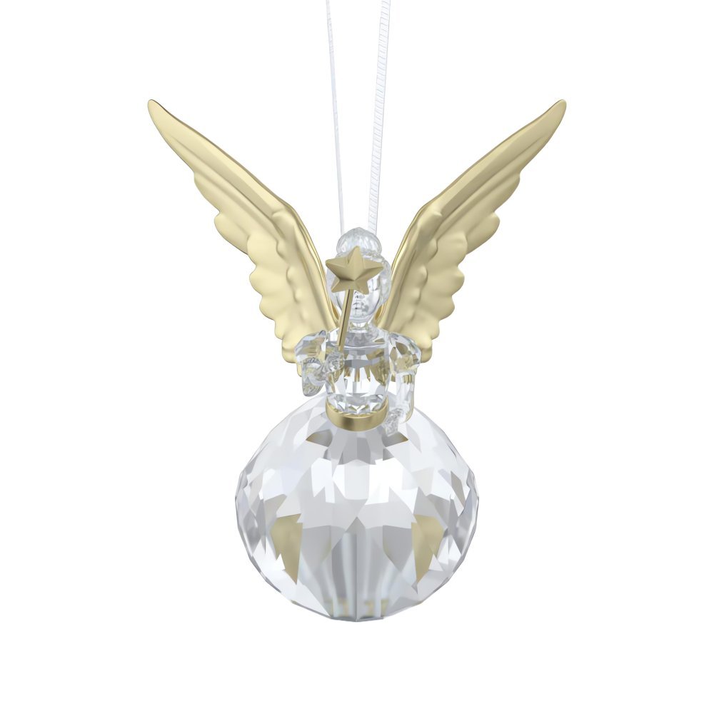 Swarovski - Holiday Magic Decorazione Angelo - Cristalli - Oro