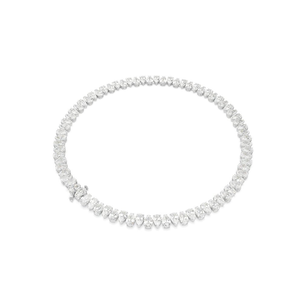 Swarovski - Collana Tennis Matrix - Cristalli - Bianca