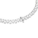 Swarovski - Collana Tennis Matrix - Cristalli - Bianca