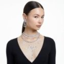Swarovski - Collana Tennis Matrix - Cristalli - Bianca
