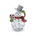 Swarovski - Holiday Cheers Pupazzo Di Neve - Cristalli - Bianco