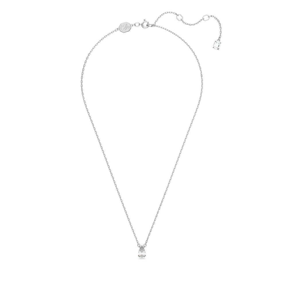 Swarovski - Pendente Stilla - Placcato Rodio - Bianco