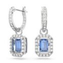 Swarovski - Orecchini Una - Cristalli Blu - Rodio